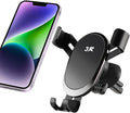 LivTee Car Phone Holders for Your Car with Clamp Head, Air Vent Cell Phone Stand Car Mount, Phone Holder Fits for iPhone Android and All Smartphone, Car Accessories for Women and Man