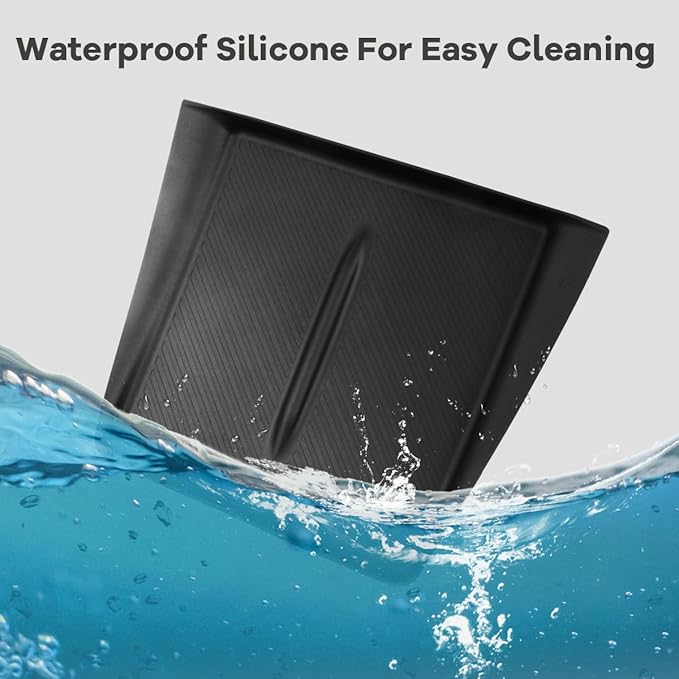 Non-Slip Center Console Wireless Charging Silicone Mat for Tesla Model Y Juniper Refresh 2025 2026 - Tesla Model Y Juniper Accessories, Compatible with 2025/2026 Model Y Juniper Console