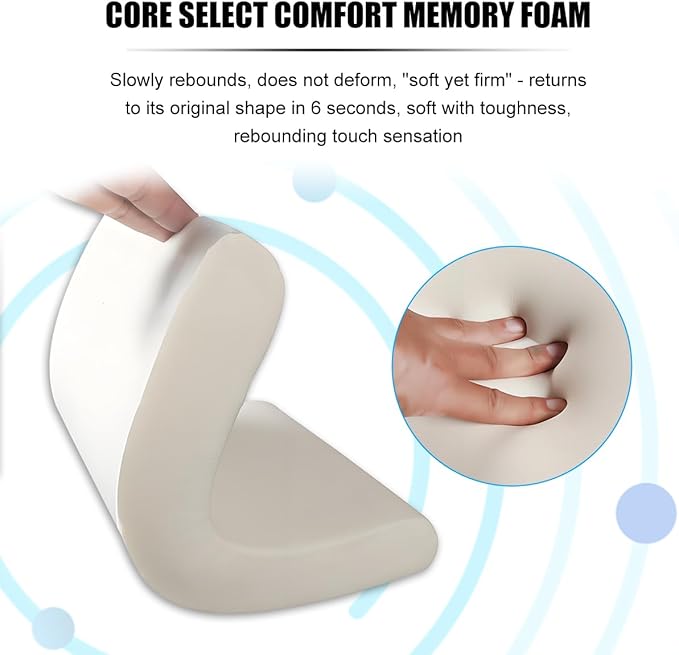 BESULEN Car Center Console Cover, Memory Foam Scratch & Wear Resistant Vehicle Armrest Storage Box Cushion Pad, Auto Interior Middle Console Protector, Universal for Sedan RV Pickup (Coffee)