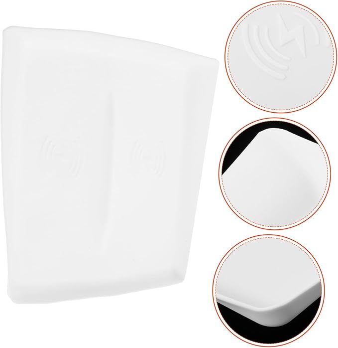 Zerodeko Charging Silicone Mat for Model Slip Center Console Protector Durable and Convenient Cordless Charging Pad for Car Accessories