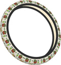 Tacos Burritos Margaritas Cilantro Neoprene Steering Wheel Covers Women Men Car Accessories, Universal 15 Inch Fit Auto, Suvs, Truck