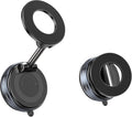 BISART Vacuum Magnetic Car Phone Holder – 360° Rotatable, Reinforced 96LBS Suction Cup Mount Compatible with MagSafe for iPhone & Android, Portable for Car, Gym & Mirror (Black-Nano Gel)