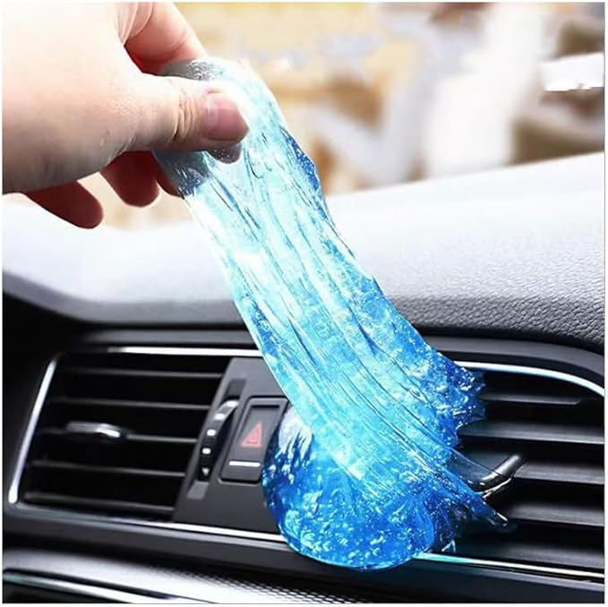 Car Cleaning Gel in Two cans, General car Beauty Tools, car Vent Slime, Dashboard and Keyboard, car Accessories
