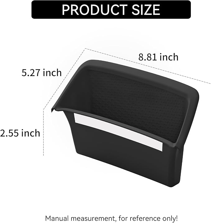 smabee Center Console Wireless Charging Pad for Chevrolet Chevy Equinox 2025 2026 Non-Slip Silicone Mat Wireless Charger Mat