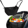 Car Seat Organizer, Collapsible Large Capacity Passenger Seat Storage Organizer, Backseat Storage Travel Bag with Drawstrings, Multifunctional Car Hanging Bag for Back Seats