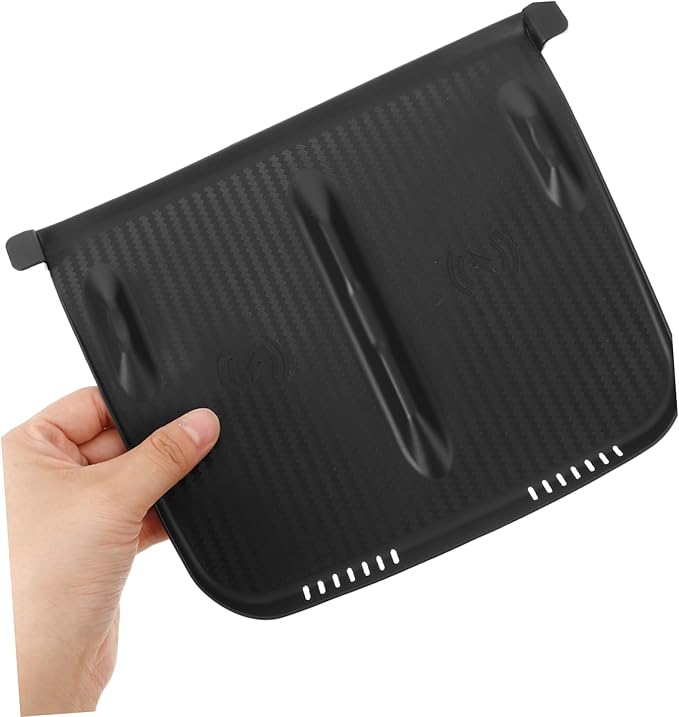 IMIKEYA Center Console Wireless Charger Mat Slip Silicone Pad for Model y Quick Installation Compatible Induction Charging Elegant Design for Car Accessories