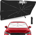 2025 Upgrade Windshield Sun Shade Umbrella Custom Fit for Honda CRV CR-V 2023 2024 2025 Foldable UV Protection Car Cover, Emergency Rain Shield & Dashboard Protector - Durable Auto Accessory