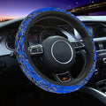 Tree and Sky Steering Wheel Cover Branches Facing The Blue Sky Steering Wheel Cover for Women Men Anti-Slip Breathable Steering Wheel Protector Car Accessories
