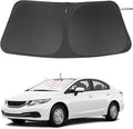 Windshield Sun Shade Custom Fit for 2012 2013 2014 2015 Honda Civic Accessories Foldable Sunshade Sun Blocker Protect Car from Sun Rays & Heat Damage Keep Car Cooler