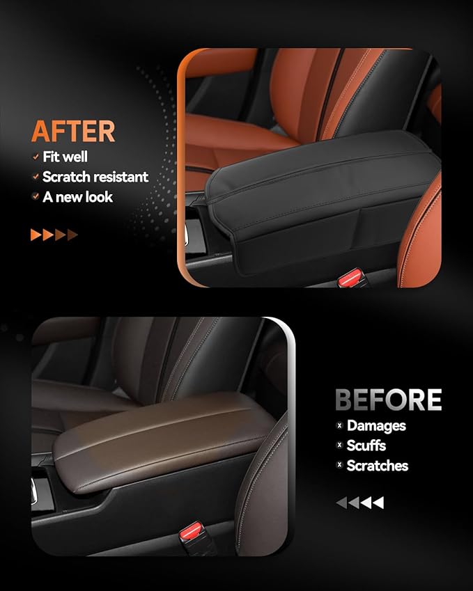 CDEFG for Mazda CX-50 2023-2025 2026 Center Console Cover Armrest Box Cover for CX50 CX 50 Accessories Console Arm Rest Protector