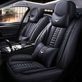 Niscarda for Hyundai Santa Cruz Front Seat Covers 2022-2024, Universal Fit Anti-Slip Seat Protector with 2 * Headrest & 2 * Back Pillow (Black, Front Pair)