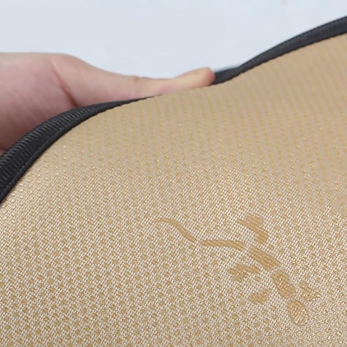 Premium Car Seat Cushion for BMW X1/X2/X3/X4/X5/X6/X7/X8/Z4, Sciatica and Back Pain Relief for Long Drives, Breathable Washable Car Decor Cover,B Brown-2 Back Row