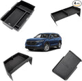 Carwiner 4PCS Center Console Organizer Compatible with 2023 2024 2025 2026 Honda CR-V EX-L/Sport-L Hybrid Accessories, Dash Organizer Tray Holder & Hidden Storage Box for Honda CRV with Coin