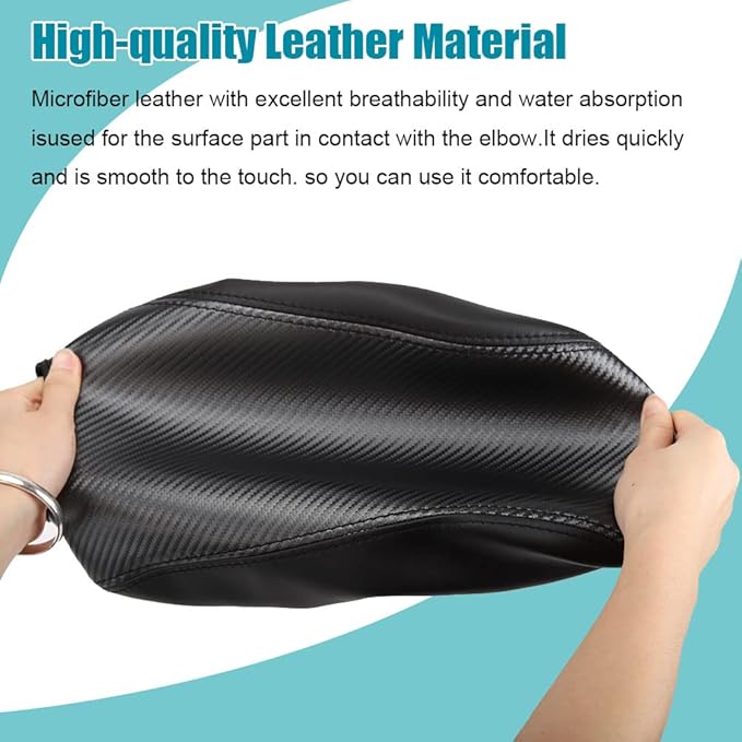 LEXLEY Center Console Pad Armrest Box Cover Waterproof Anti-Scratch Leather Protector Covers For Kia 2016-2020 Sorento-Carbon fiber