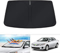 KUST Windshield Sun Shade Custom Fit for Toyota Corolla 2009 2010 2011 2012 2013 Accessories Sunshade Foldable Sun Protector Block UV Rays Keep Car Cooler