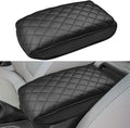 INTGET Car Center Console Armrest Cover for VW Volkswagen Jetta Accessories 2012 2013 2014 2015 2016 2017 2018 Middle Arm Rest Seat Box Cover Elbow Cushion Pad (Cushion, 2012-2018 A Version)