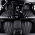 Custome Car Mats Accessories All Weather Floor mats Compatible with Automotive Floor Mats Passenger car mats (Black)