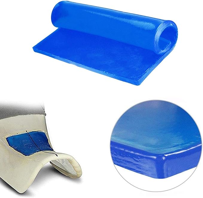 Motorcycle Seat Gel Pad Seat Cushion Shock Absorption Mats Reduce Fatigue Comfortable Soft Gel Pad Cool DIY Seat Pad Motorcycle Seat Foam Car Office Chair Seat Cushion (25 x 22 x 1cm)