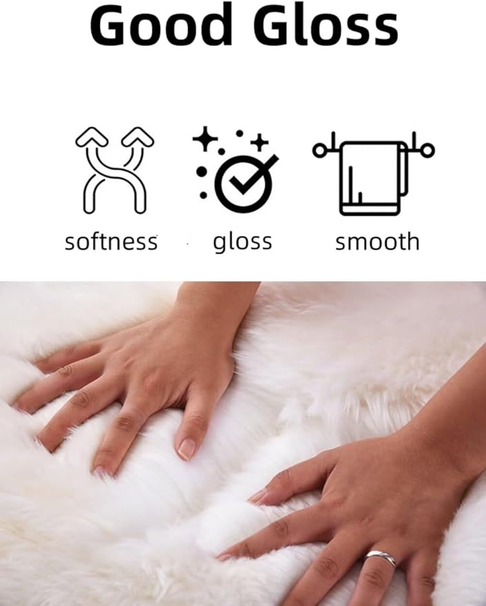 Wool Car Center Console Cover,Universal Fluffy Sheepskin Car Armrest Pad,Car Interior Accessory for Women Men,Armrest Cover Protector for Cars,Vehicles,SUV Dark Purple
