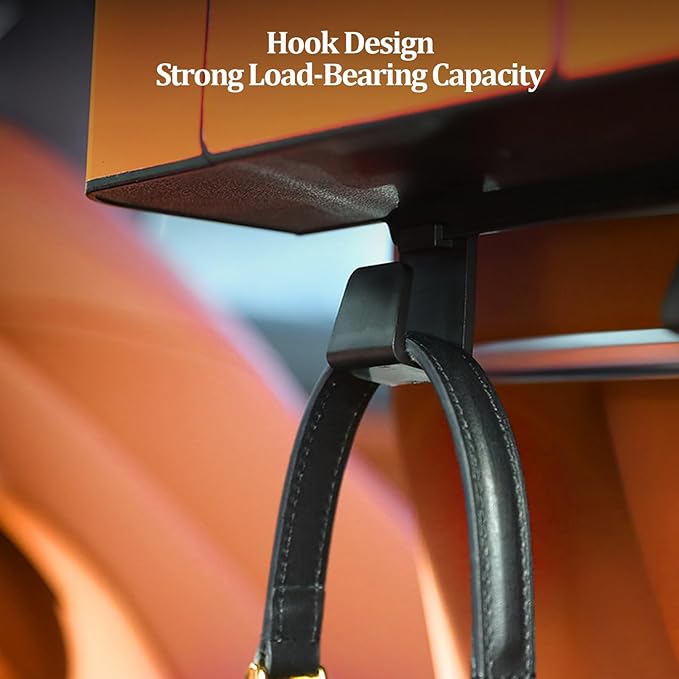 Car Multifunctional Seat Back Waterproof Storage Bag, Seat Back Storage Box, Multifunctional Backseat Storage Box, Car BackSeat Storage Bag (Black)