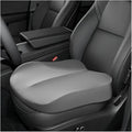 Car Seat Cushion, Comfort Ergonomic Memory Foam Seat Cushion for Tailbone Back Pain Relief, Breathable Car Cushion Suitable for Short People Driver to Get Better View (Gray)