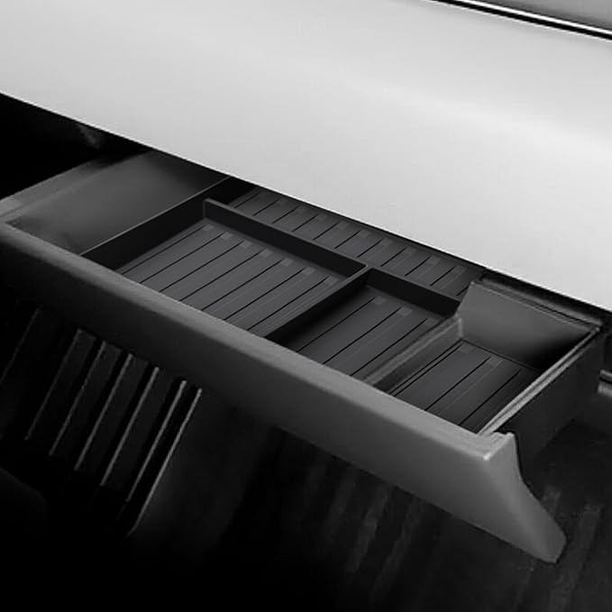 Glove Box Organizer Tray Compatible, Co-Pilot Gloves Storage Box Center Console Organizer Console Tray PJ0004