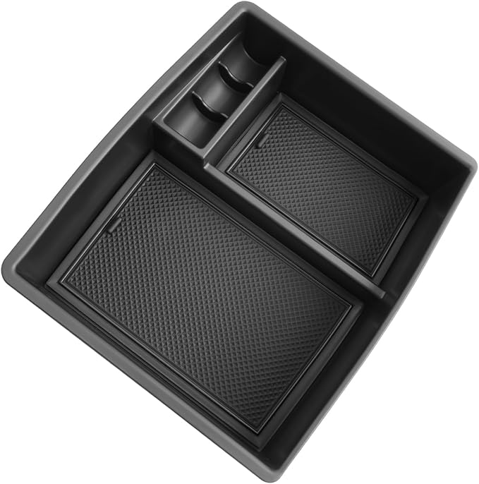 SKTU for 2024 2025 2026 Toyota Tacoma Center Console Organizer 2024 2025 2026 Tacoma (SR/SR5/TRD/Limited/Trailhunter/TRD Pro) Console Tray Toyota Tacoma 2024 2025 2026 Accessories with Coin Holder