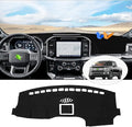 CARTIST Dash Cover Fits for Ford F-150 2015-2018 2019 2020 F150 Accessories, Dashboard Cover for F-150 Left Hand Driving Non-Slip (No HUD)(Not Fit 2018 F150 Dashboard Without Speaker in Center Bin)
