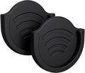 pop-tech Car Grips Mount for Phone Stand, 2 Pack Phone Holder for Collapsible Grip/Socket Mount Users with 3M Sticky Adhesive Replacement Used on Dashboard, Home, Desk, Wall - Black