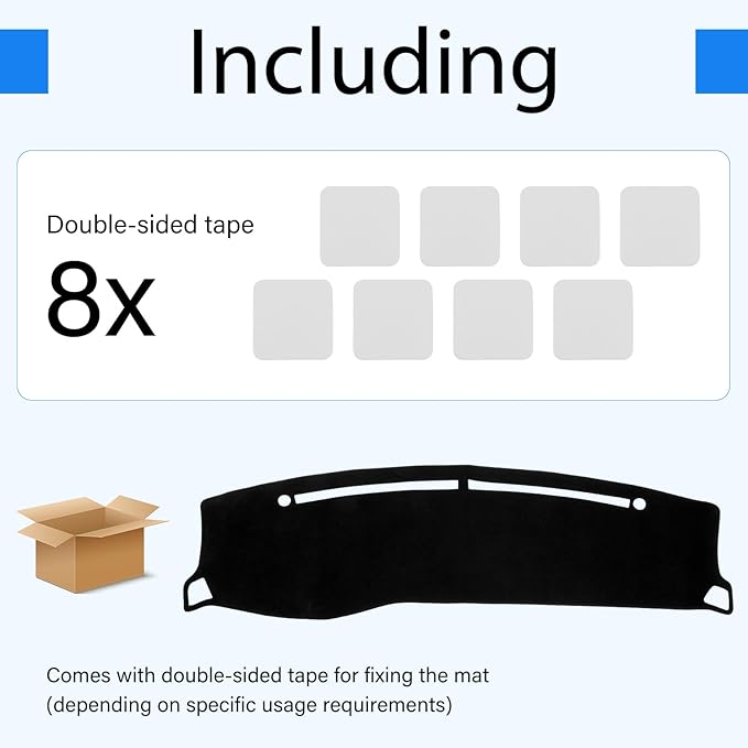 Dash Cover Compatible with Hyundai Genesis Sedan 4 Door 2008-2012 2013 2014 Accessories,Nonslip Car Dashboard Cover Mat Interior Accessories Dashmat Sunshade UV Protector
