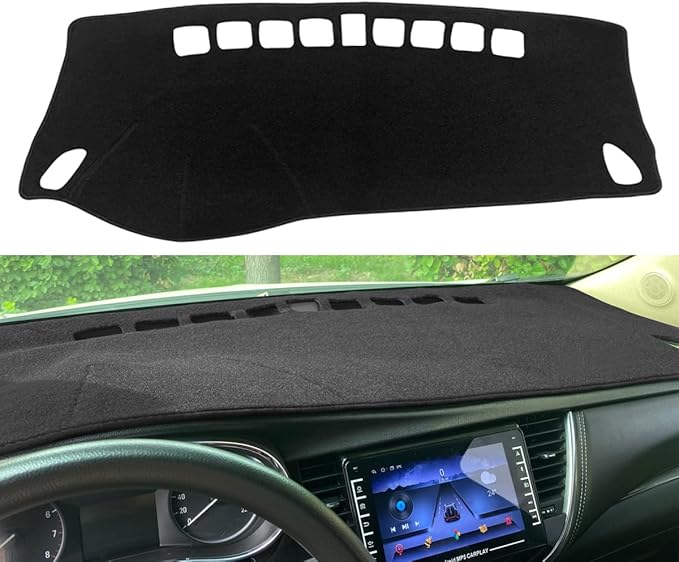 Dash Cover Mat Custom Fit for Buick Encore 2017 2018 2019 2020 2021, Dashboard Cover Pad Carpet Protector F119
