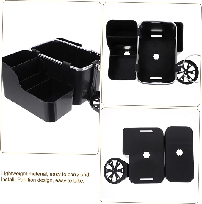 9334a Center Console Organizer Storage Box Multifunctional Armrest Container with Smooth Sliding Design Car Interior Organizer for Phones Coins and Accessories Compatible with