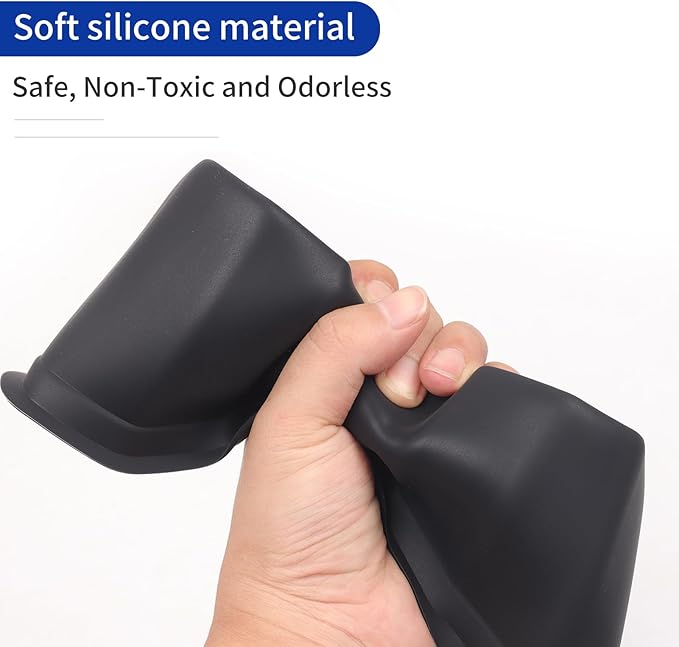 Silicone Coaster Suitable for 2024 2025 2026 Toyota Tacoma Rear Storage Silicone Cover Interior Upgrade and Modification Accessories (Rear Silicone Coaster)