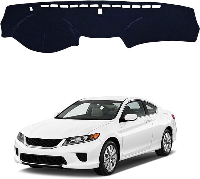 Dashboard Mat Cover for Honda Accord 2008-2013 Nonslip Center Console Sunshield Glare UV Rays Protector Accessories