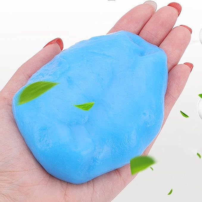 Dust Cleaning Gel - Car Detailing Putty, Interior Cleaner for Car Vents, Dashboard, Air Vents, Keyboard, Laptop | Automotive Cleaning Gel, Car Detailing Tool, Car Interior Cleaner for Home, Office, El