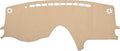 Car Dashboard Cover Mat Compatible for Toyota Sienna 2004-2010, Protective Polyester Beige Center Console Interior Trim Dash Board Mat