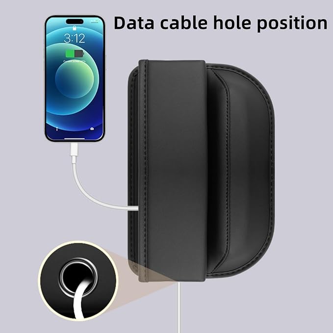 AutoCabins 2 Pack Premium Car Seat Gap Filler Organizer - Universal Storage Box with Card Slots for Phones/Keys/Glasses, Fits Cars, SUVs & Trucks (Coffee-colored)