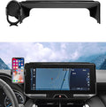 Autorder Car Phone Holder for Toyota Venza 2021 2022 2023 2024 Accessories Phone Mount 12.3" Screen Cell Phone Automobile Cradles 360 Degree Rotation (Not fit Screen with Automatic Light Sensor)