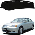 Dashboard Mat Cover for Honda Civic 2001-2005 Nonslip Center Console Sunshield Glare UV Rays Protector Accessories
