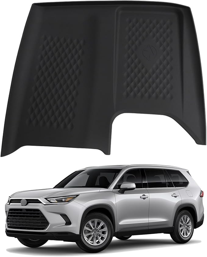 Center Console Wireless Charging Pad Fit for Toyota Grand Highlander 2024 2025 Silicone Non-Slip Wireless Charger Tray Protective Mat Interior Accessories