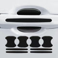Car Door Handle Protector for Honda CR-V Hybrid 2019-2025 RW,Car Door Handle Scratch Protector,Car Door Handle Bowl Sticker,Reflective Car Door Handle Bowl Sticker,Black-8pcs