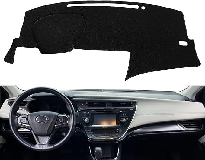 Dash Cover Mat Custom Fit for Toyota Avalon 2013 2014 2015 2016 2017 2018, Dashboard Cover Pad Carpet Protector F102