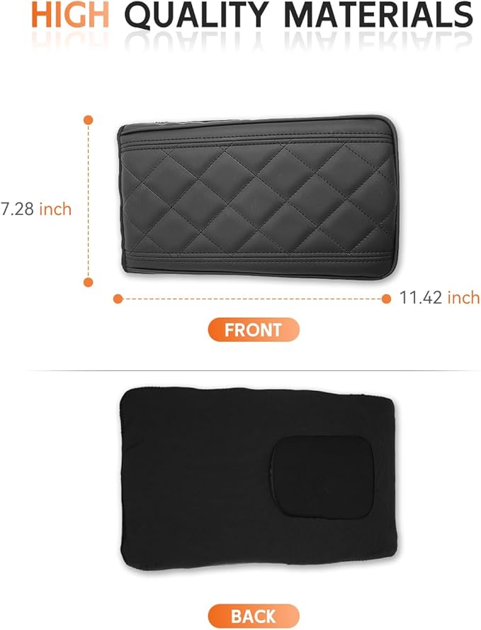 CDEFG for 2025 2026 Hyundai Tucson Center Console Cover Armrest Cover for Tucson (SE, SEL, SEL Convenience, XRT, Limited) 2025+ Accessories Arm Rest Protector Only Fit Electronic