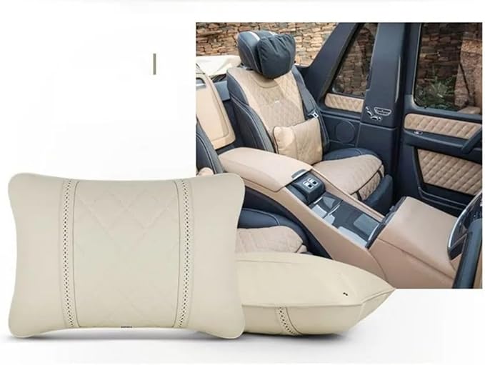 Lumbar Support Pillows for Car Automotive Seat Cushions Lower Back Pillow for Mercedes Benz Maybach S-Class Waist Pillow Car Accessories