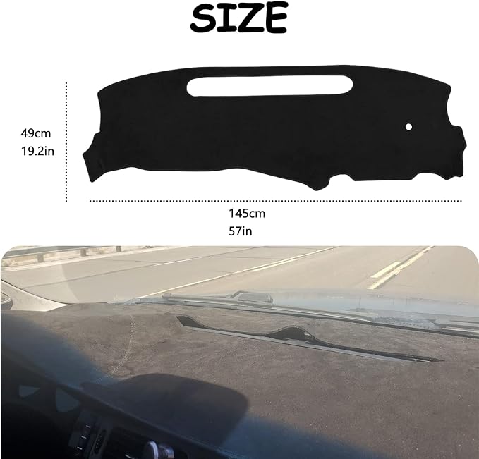 Dashboard Cover Dash Mat Compatible with 1998-2005 Chevrolet S10 Blazer Chevy GMC Jimmy Sonoma Envoy Olds Oldsmobile Bravada