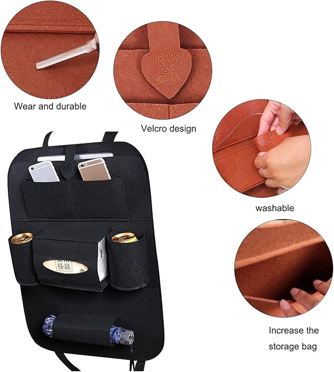 Automotive Seat Back s 1PC Car Storage Bag Box Back Seat Bag Pouch Backseat Holder Pockets Car-styling Auto Accessories Car Backseat s