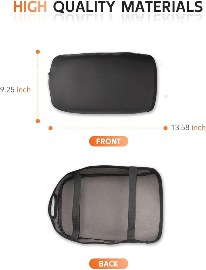 CDEFG for Nissan Frontier 2022-2025 2026 Center Console Cover Armrest Box Cover for Frontier (S, SV, SL, Pro-X, Pro-4X) Accessories Console Arm Rest Protector