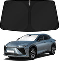 KUST Windshield Sun Shade for 2023-2025 2026 Lexus RZ SUV, 450e, 300e, 300, 450e Luxury Accessories Custom Fit Sunshade Sun Visor Protector Foldable Blocks UV Rays Keep Your Car Cooler
