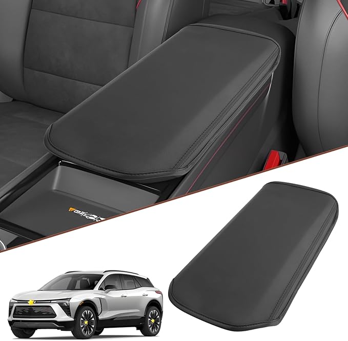 SKTU Upgrade 2024 2025 2026 Chevy Blazer EV Center Console Cover for 2024 2025 2026 Chevrolet Blazer EV LT/RS Armrest Cover 2024 2025 2026 Chevy Blazer EV Accessories Blazer EV Center Console Cushion