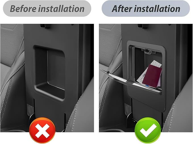 SKTU Upgrade for 2024 2025 2026 Lexus GX550 Hidden Storage Box for 2024 2025 2026 Lexus GX550 (Premium/Luxury/Overtrail) Privacy Storage Box 2024 2025 2026 GX550 Accessories Hidden Tray